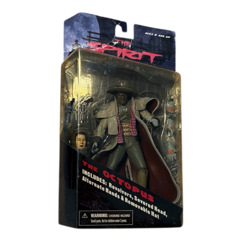 🐙 [NEW] 2009 THE SPIRIT MOVIE THE OCTOPUS MEZCO 7 INCH ACTION FIGURE TOY 🐙